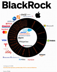Доли портфеля BlackRock