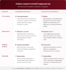 Смена энергетической парадигмы: традиционная энергетика против электротеха
